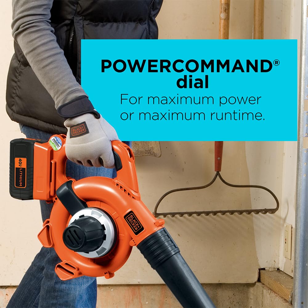BLACK+DECKER soft-grip handle enhances comfort during use