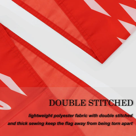 BlackEmperor polyester flag with brass grommets offers durable hanging for garages and exhibitions.