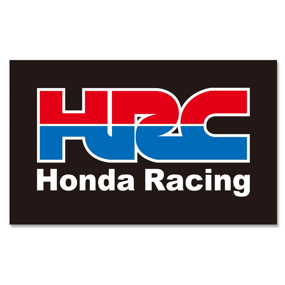 BlackEmperor racing flag for Honda HRC in vivid HD print