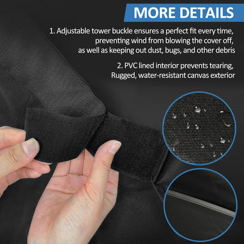 Adjustable drawstring ensures snug fit against wind and weather.