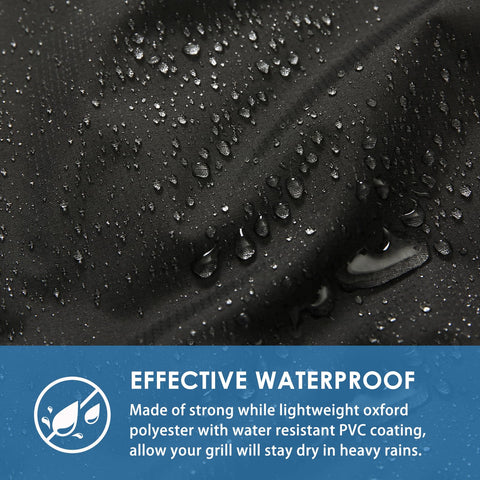 Surface-friendly cleanup of Blackhoso grill cover after use