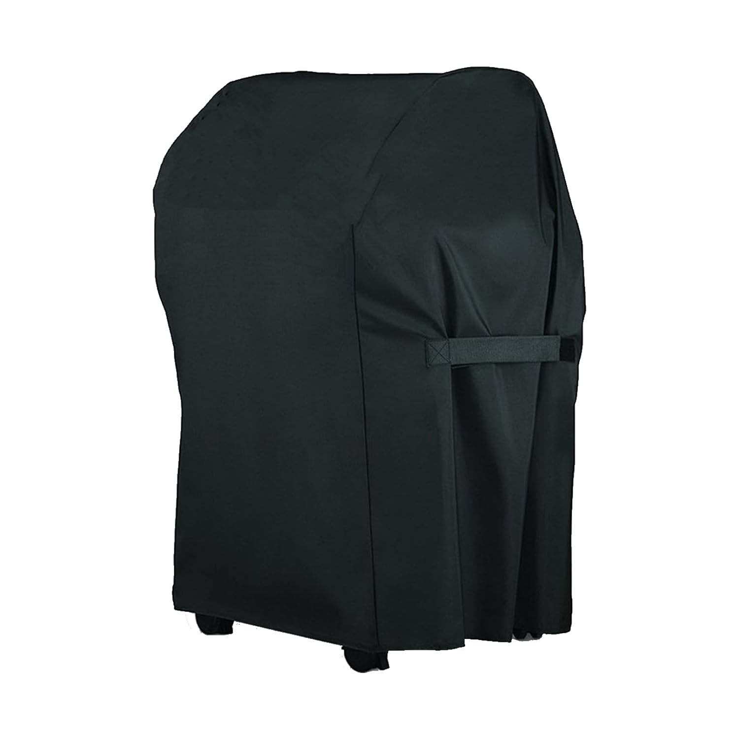 Blackhoso grill cover on Char-Broil 2-burner shields rain and wind