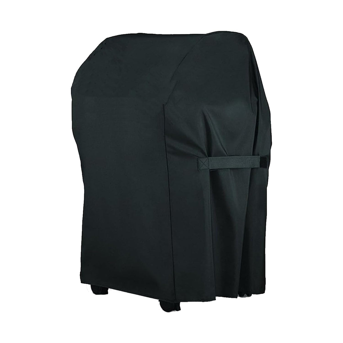 Blackhoso grill cover on Char-Broil 2-burner shields rain and wind