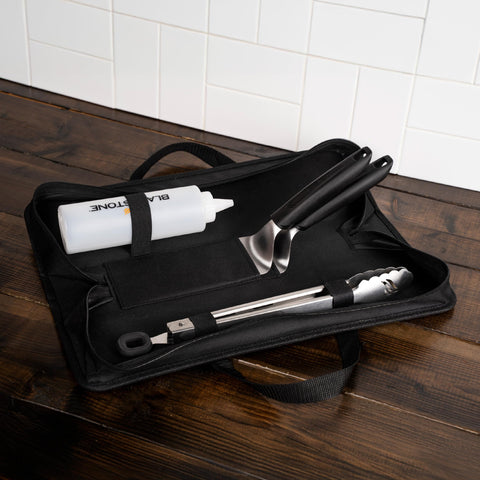 Blackstone 16 oz squeeze bottle for controlled oiling and cleaning on the griddle.