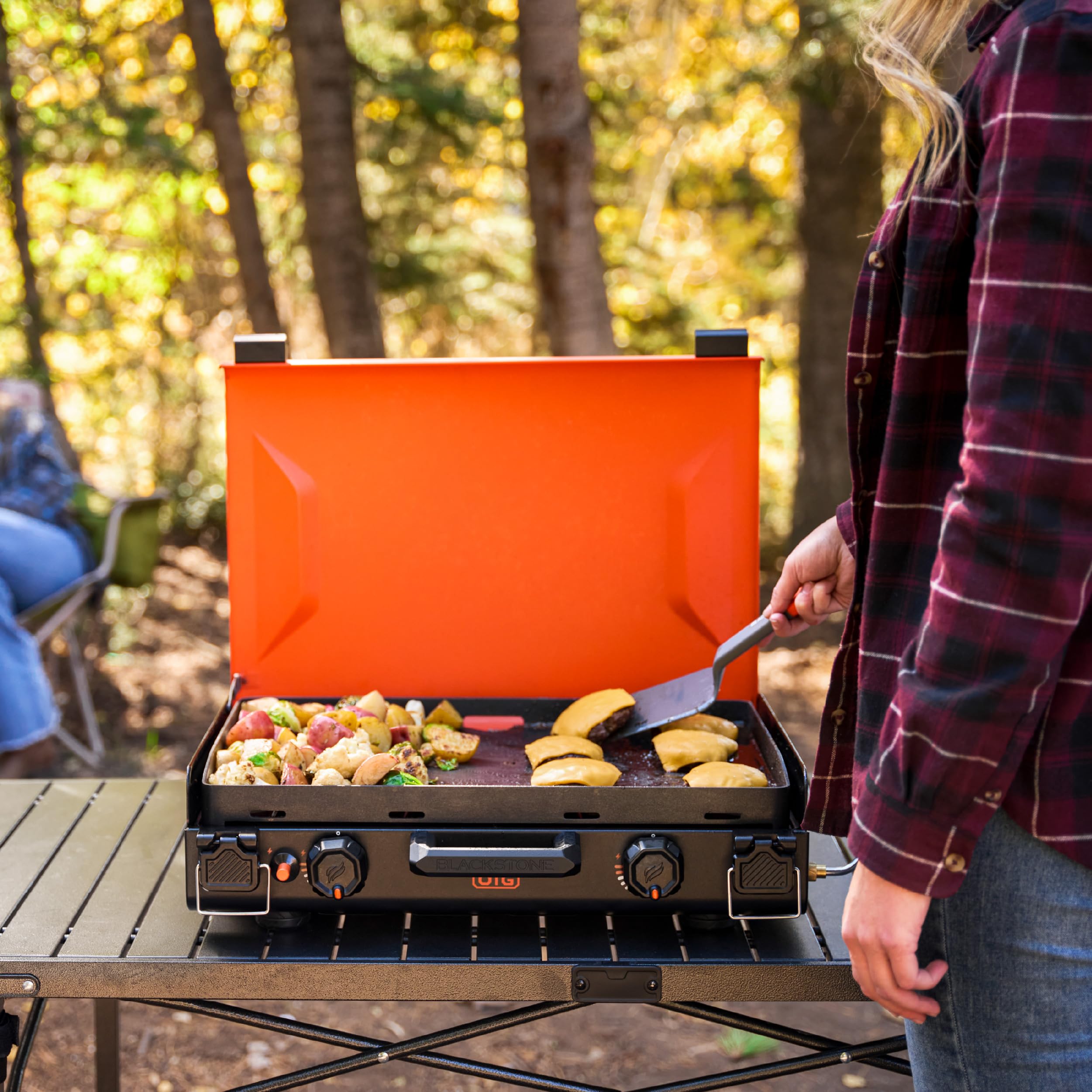 Blackstone 2363 campsite-ready setup for beach, tailgate, or park