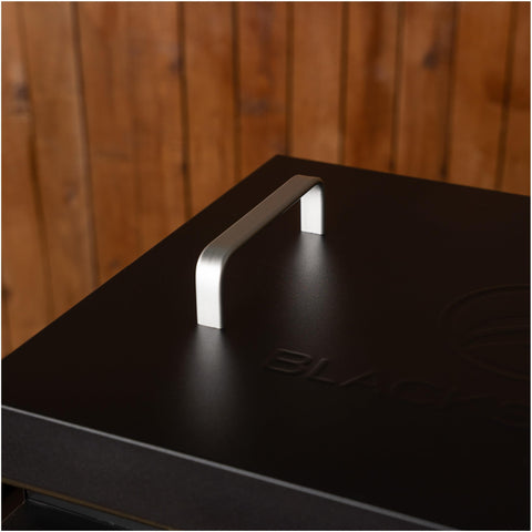 Blackstone 5079 hanging brackets provide neat storage when not in use.