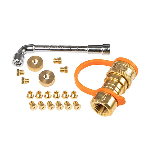 Blackstone 5249 compatibility with 28 and 36 inch griddles for natural gas use.