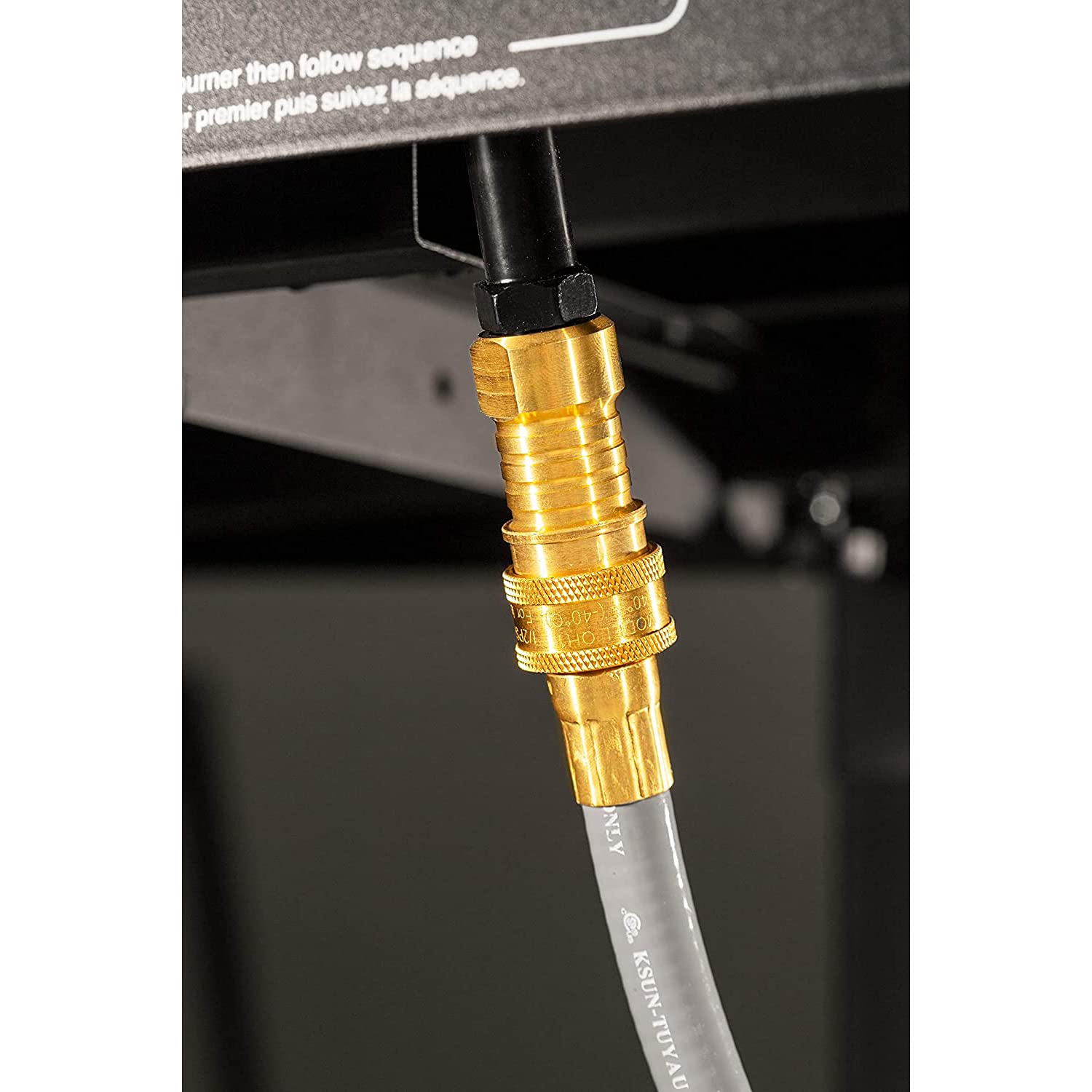 Blackstone 5249 clear installation instructions for converting to natural gas.