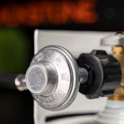 Blackstone 5471 bulk propane tank adapter enables using 20-pound tanks