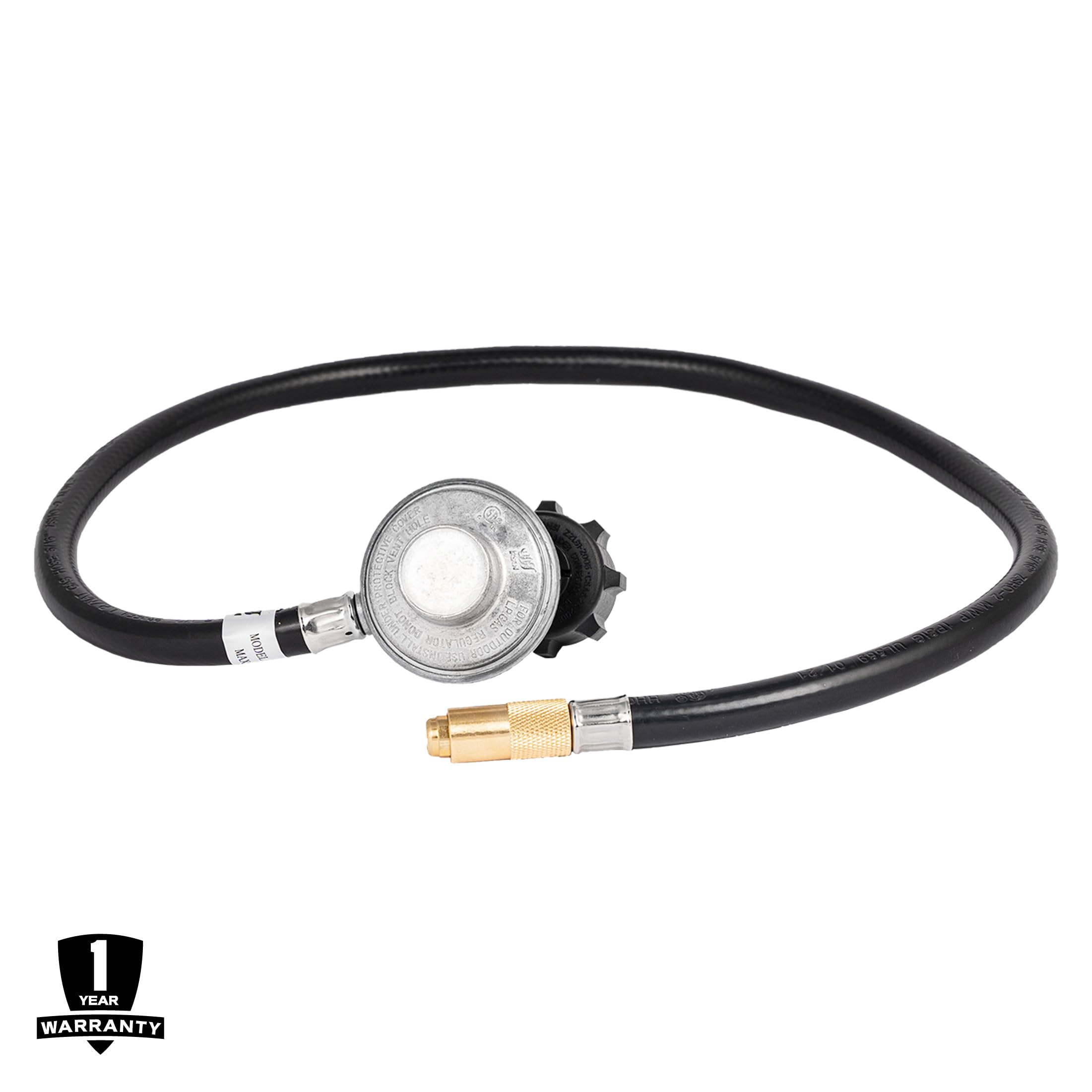 Blackstone 5471 weatherproof hose connector withstands outdoor cooking conditions