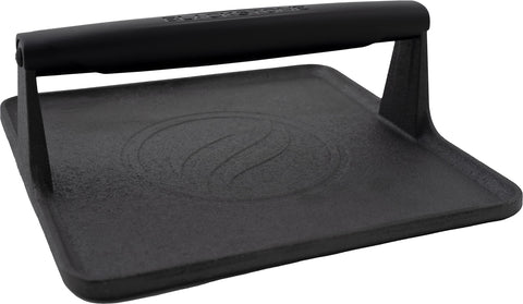Blackstone 5554 griddle press with extra-wide base for even heat distribution