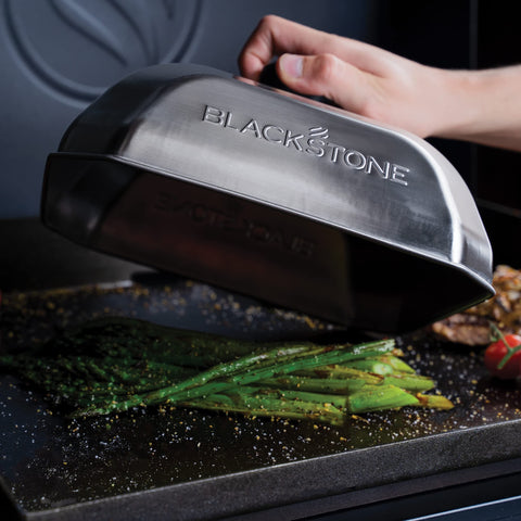 Blackstone 5555 basting cover dishwasher-safe for quick cleanup