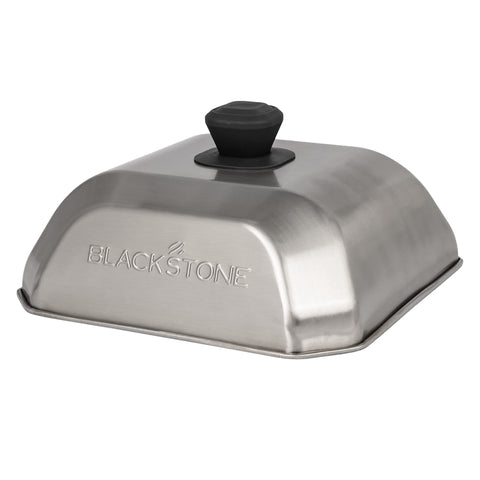 Blackstone 5555 medium square basting cover top view shows broad coverage