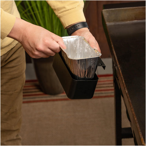 BLACKSTONE 5709 liner demonstrates mess-free cleanup and quick disposal between sessions.