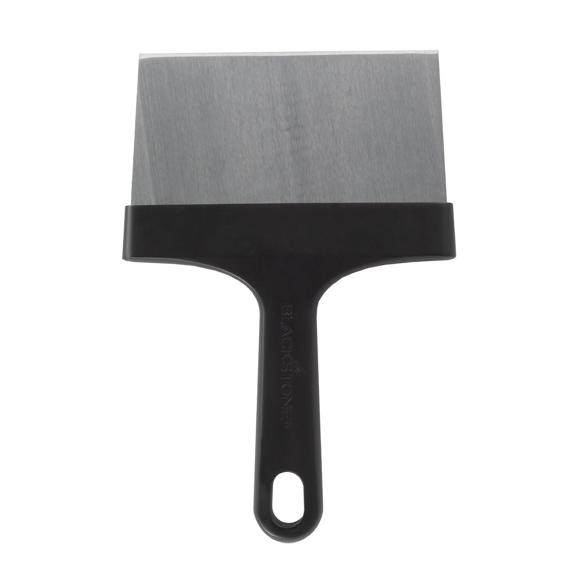 Blackstone griddle scraper with a long handle for safe, easy cleaning