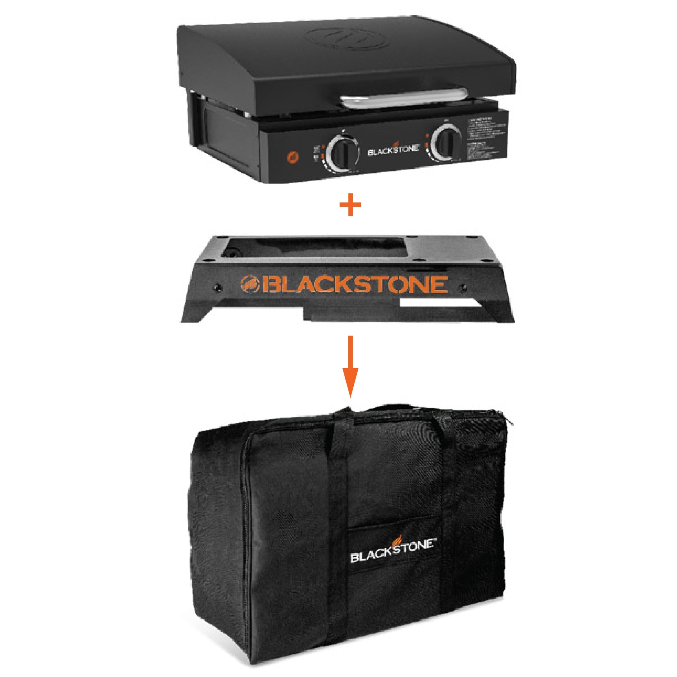 Designed for easy packing and safe transport at outdoor cookouts
