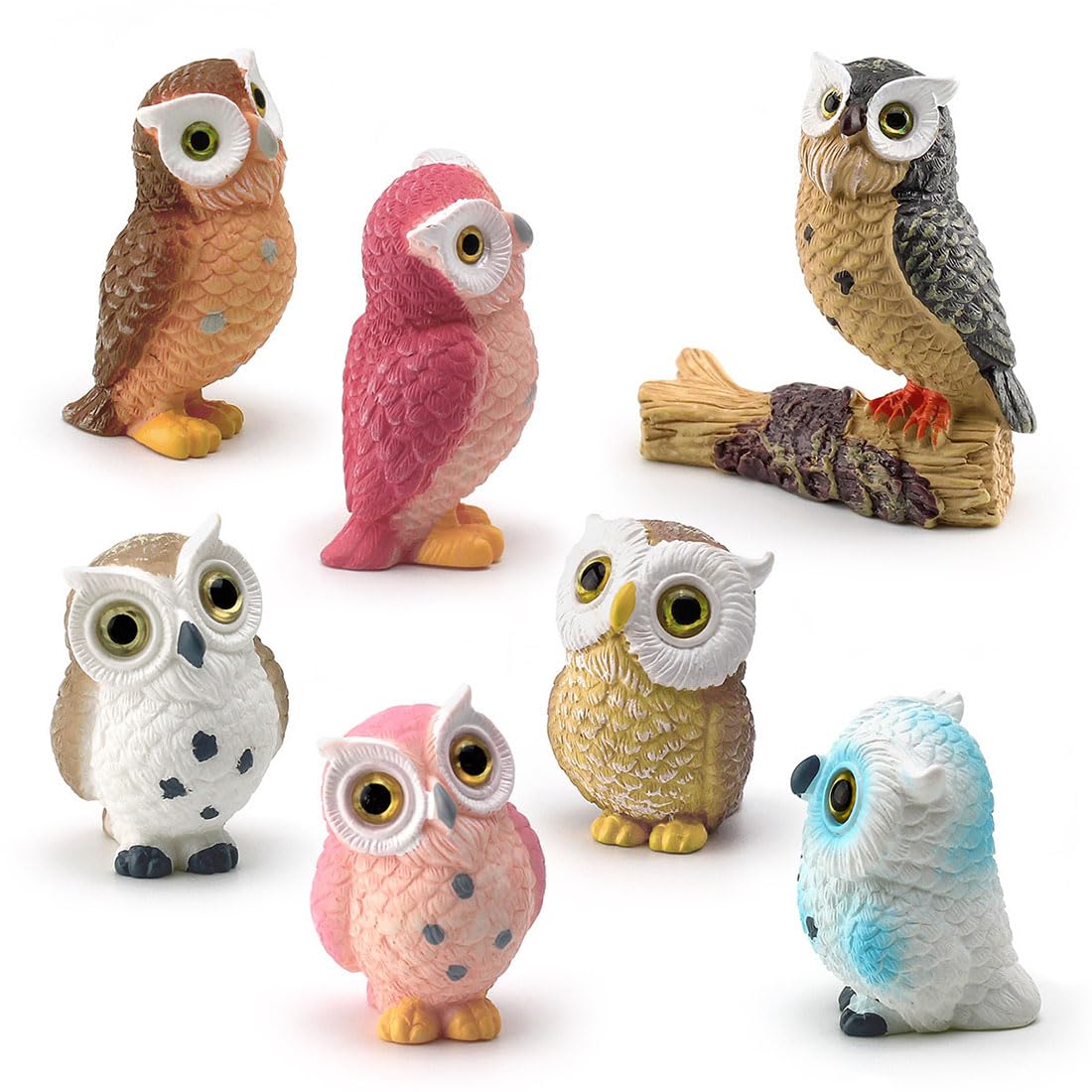 BLAPNK tiny owls suit outdoor patios or indoor displays with whimsy.