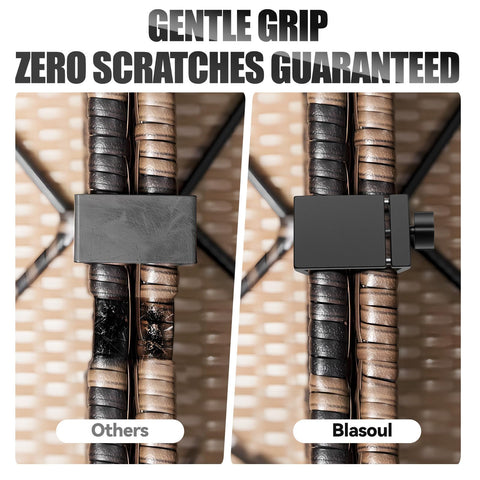 Aerospace-grade aluminum with anti-corrosion coating for lasting outdoor use.