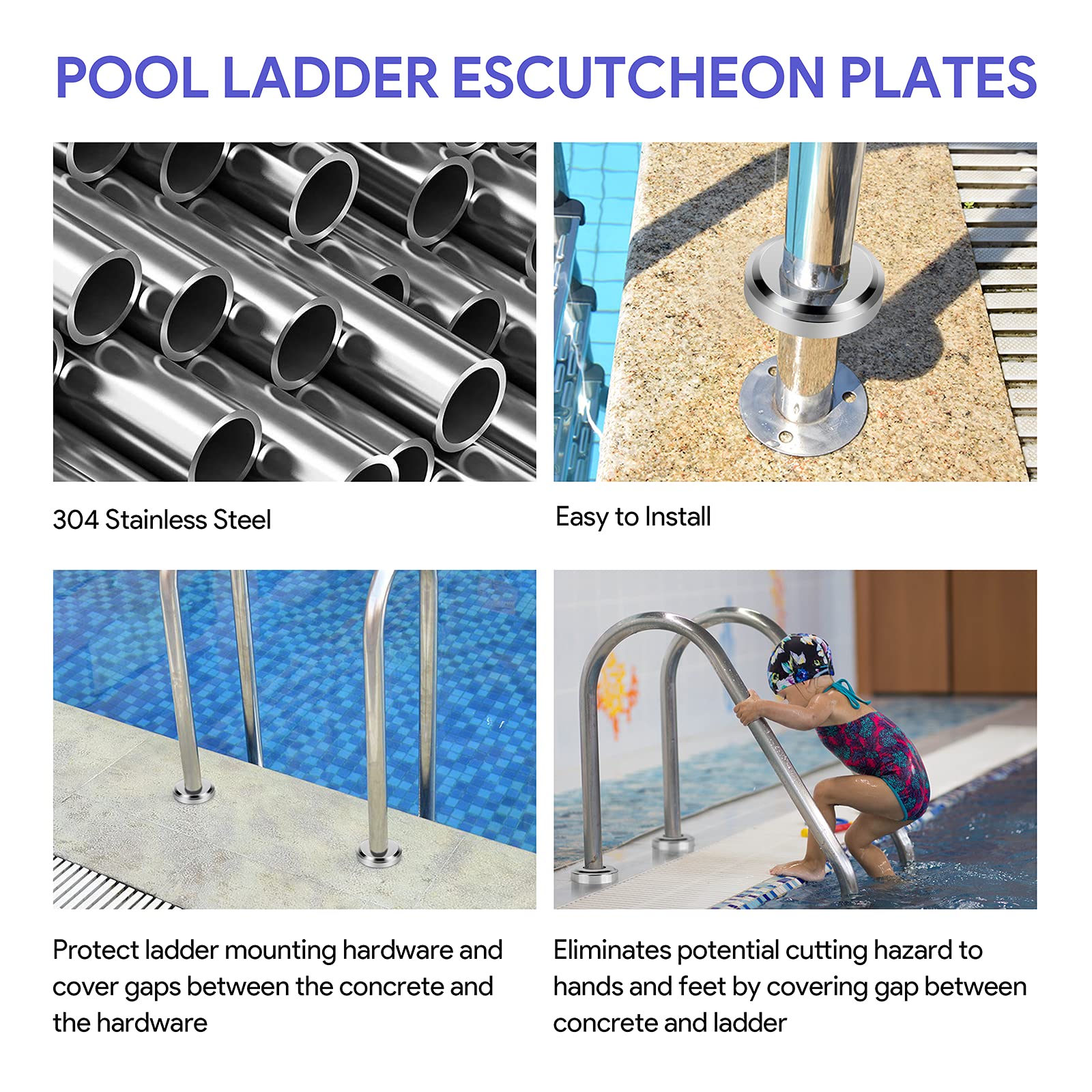 Blasoul escutcheon with UV resistant coating protects against heat and splashes