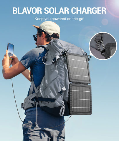 BLAVOR IPX4 rating supports light rain and splash protection for versatile use.