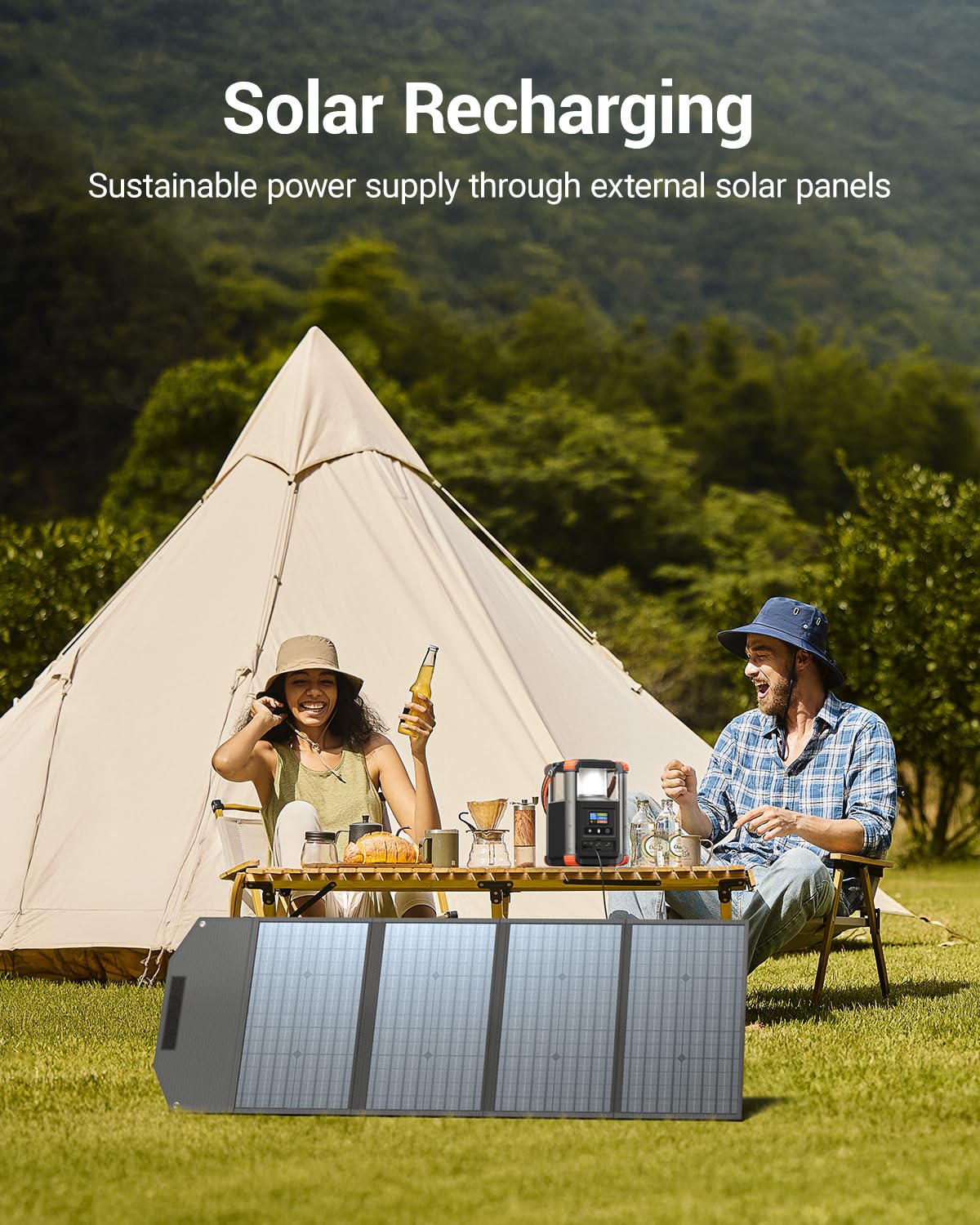 BLAVOR solar-ready compatibility for eco-friendly recharging in sunlight.