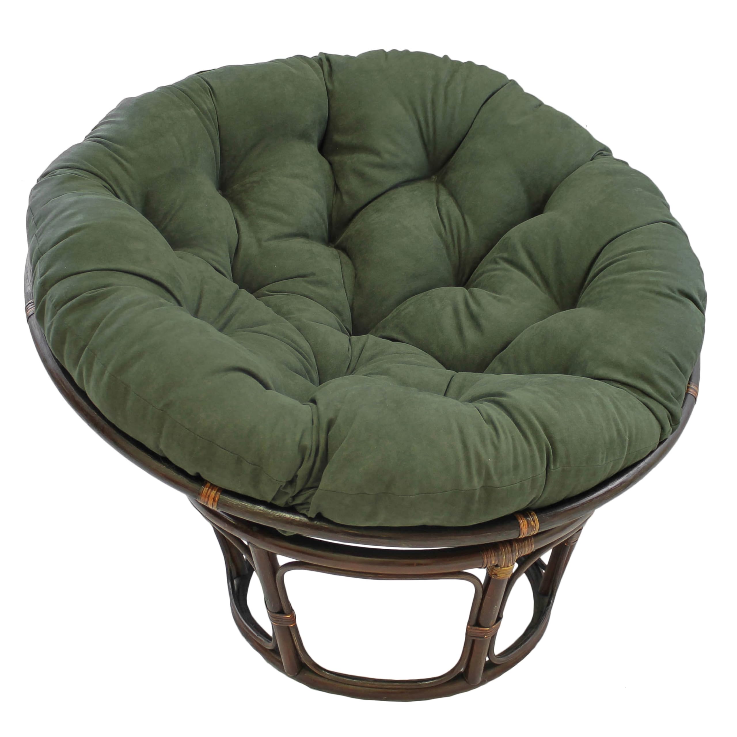 Blazing Needles papasan cushion 52-inch offers plush comfort for lounging and style