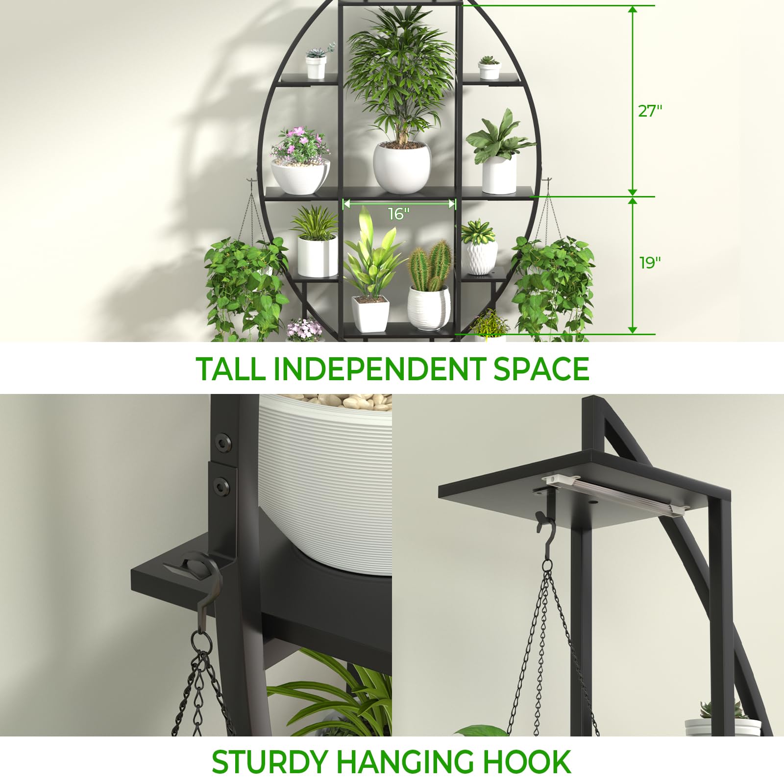 Close-up of timer-enabled grow lights on Blazpath shelf
