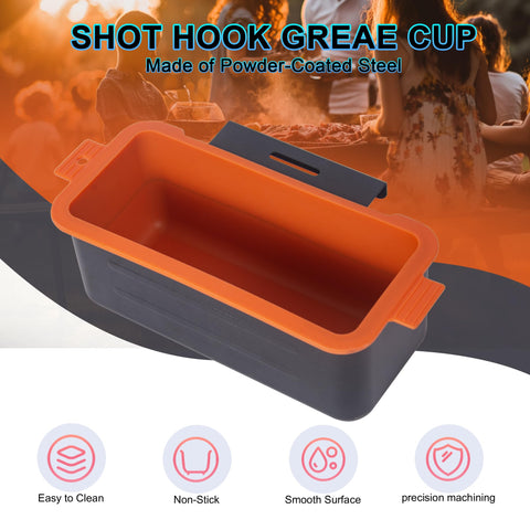 BLEELEYLL grease trap for Blackstone 30-inch streamlines grease collection on larger grills.