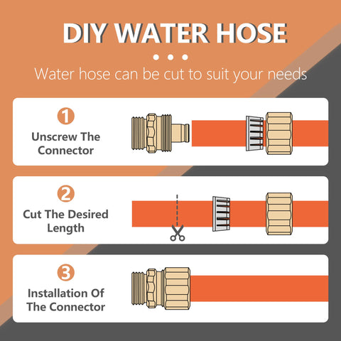 BLENDLITE all-season-flexible hose resists stiffness in cold weather.