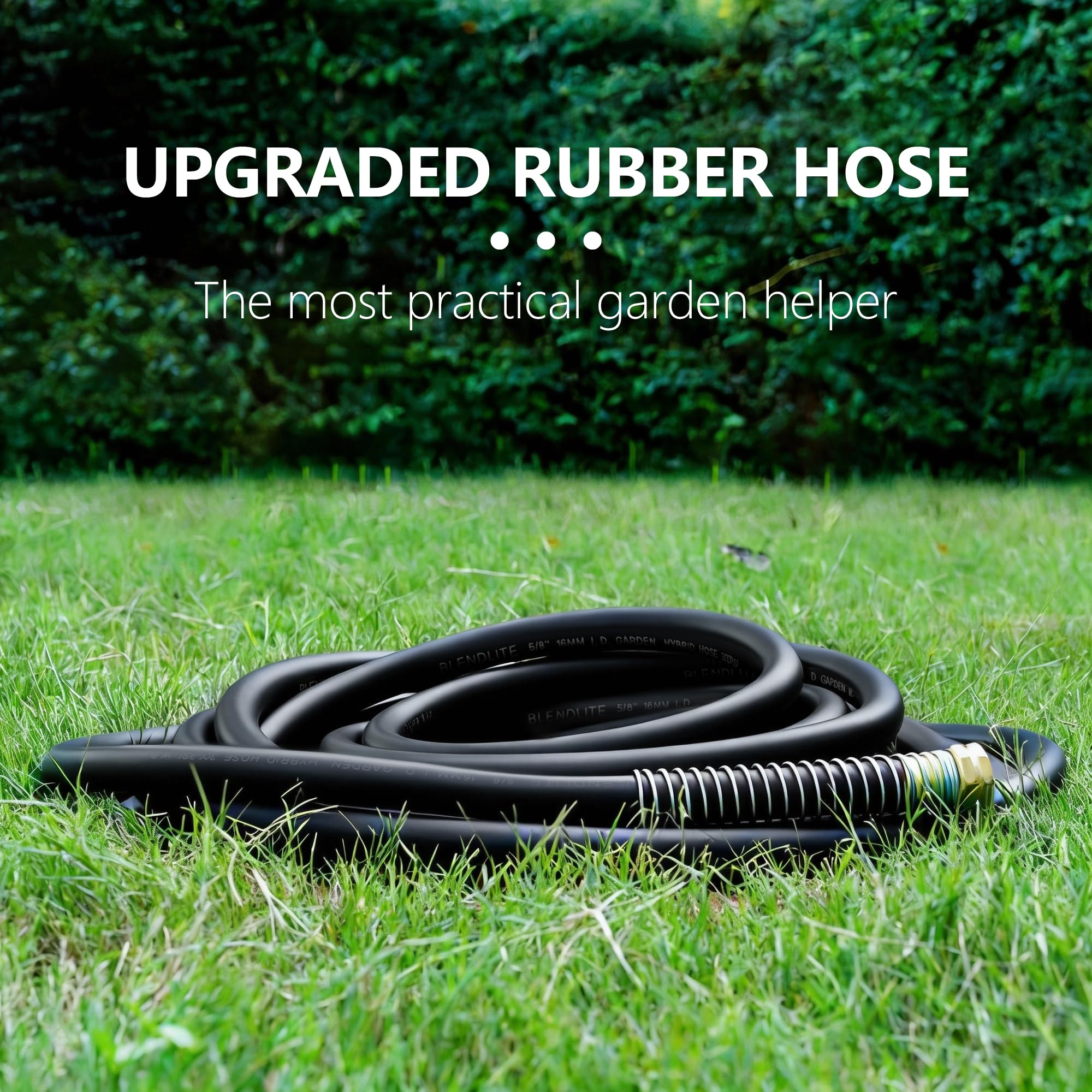 BLENDLITE burst rating of 1000 psi supports heavy-duty outdoor cleaning.