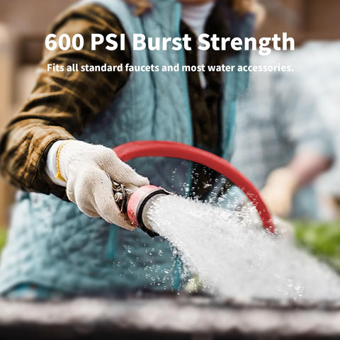 BLENDLITE Garden Hose with 200 PSI working pressure and 600 PSI burst rating.