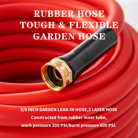 BLENDLITE Garden Hose with thermal jacket helps maintain flexibility in cold weather.