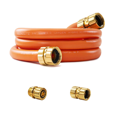 Blendlite hose with a custom-length cut for precise yard watering and reduced waste