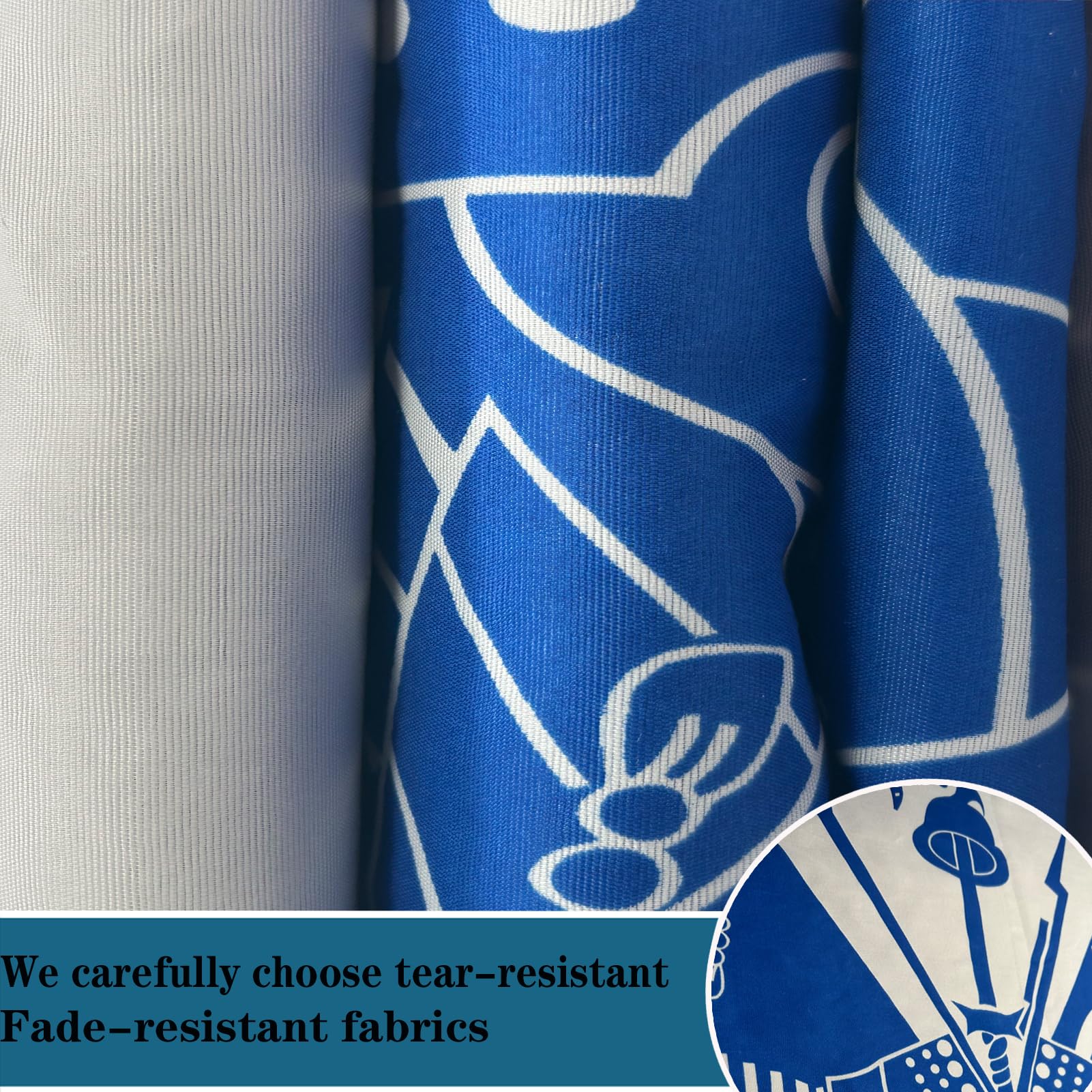 Bleshope UV-resistant fabric helps colors stay vivid in sunlight