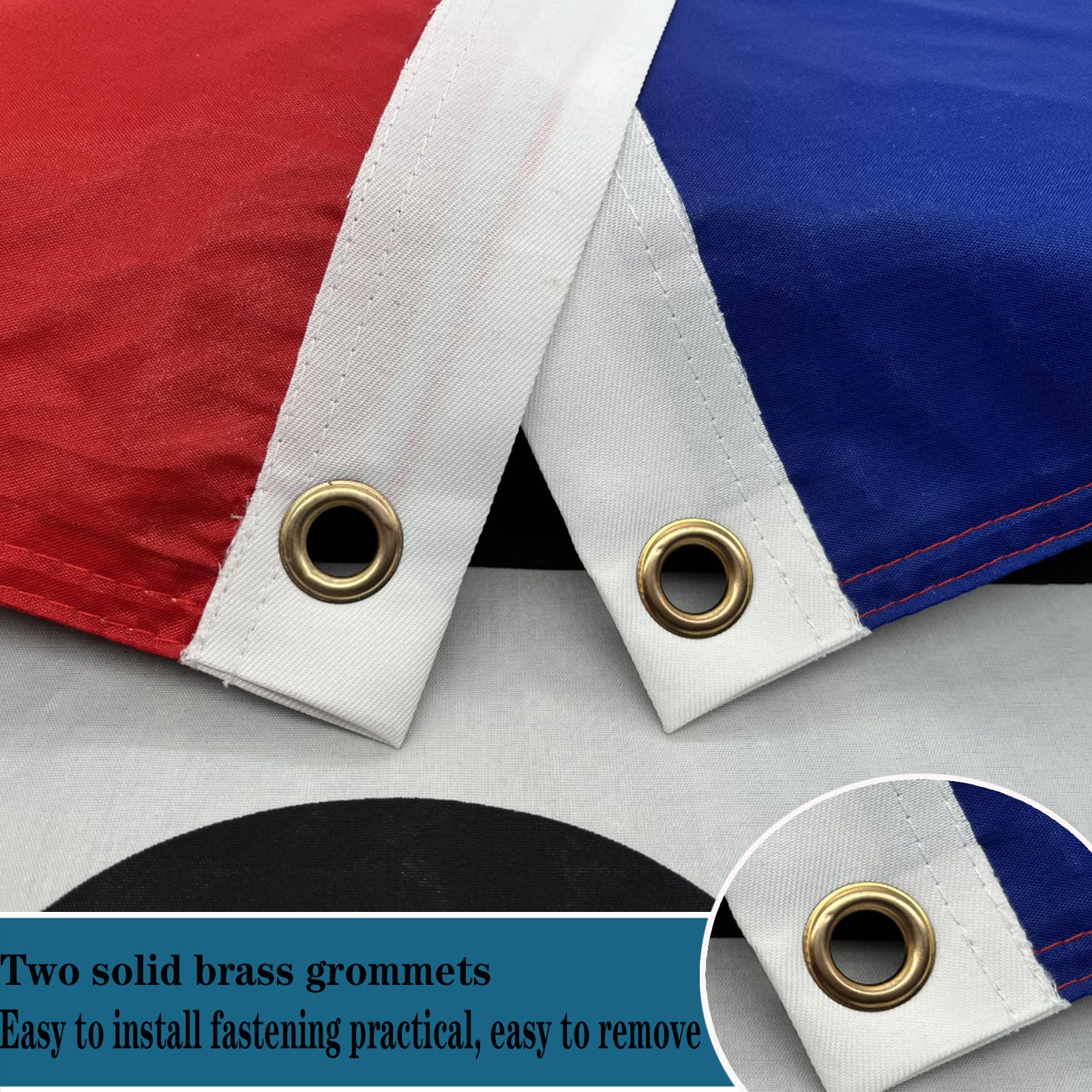Bleshope wind-resistant stitching supports outdoor display