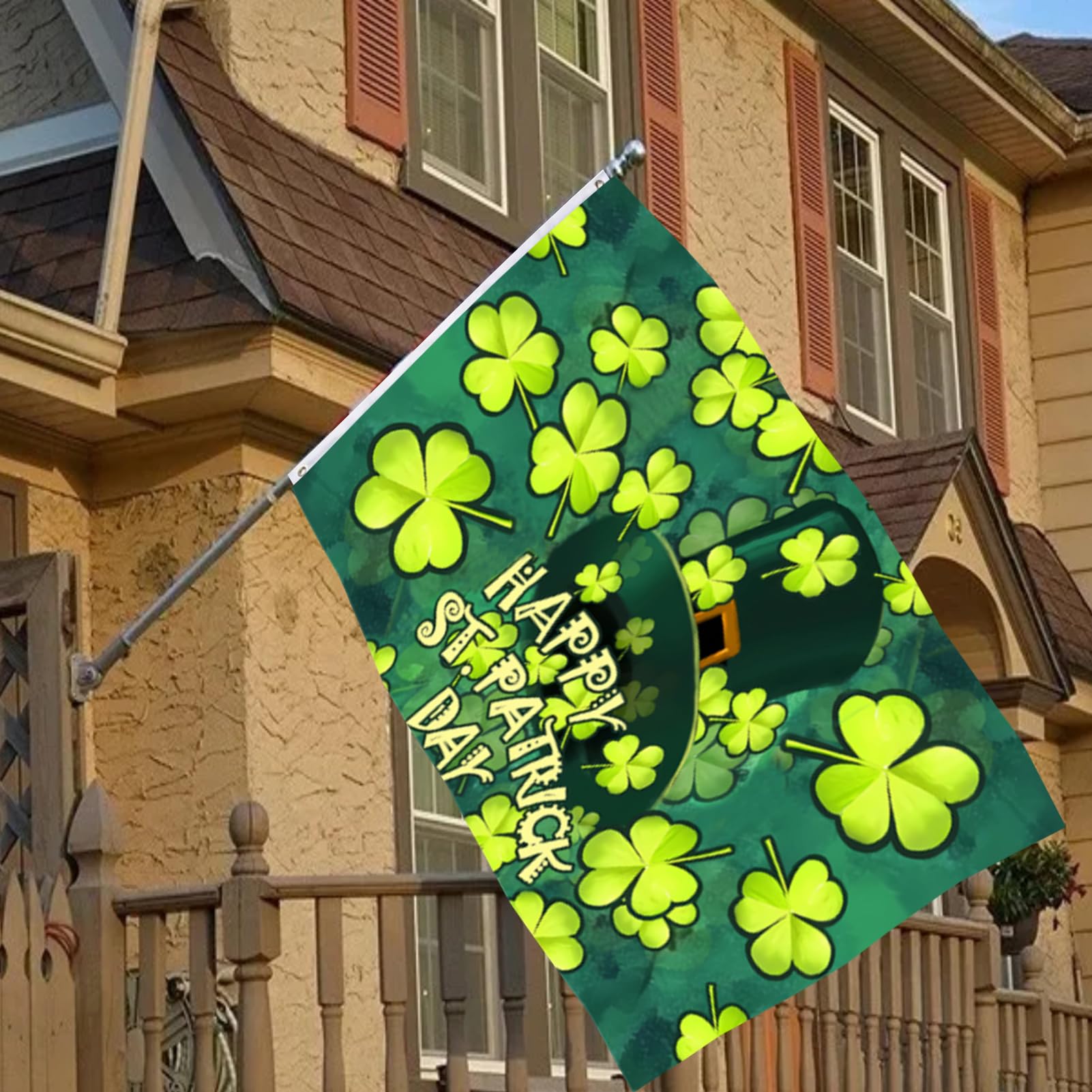 Bleshope outdoor flag stays vibrant with UV protection and fade resistance.