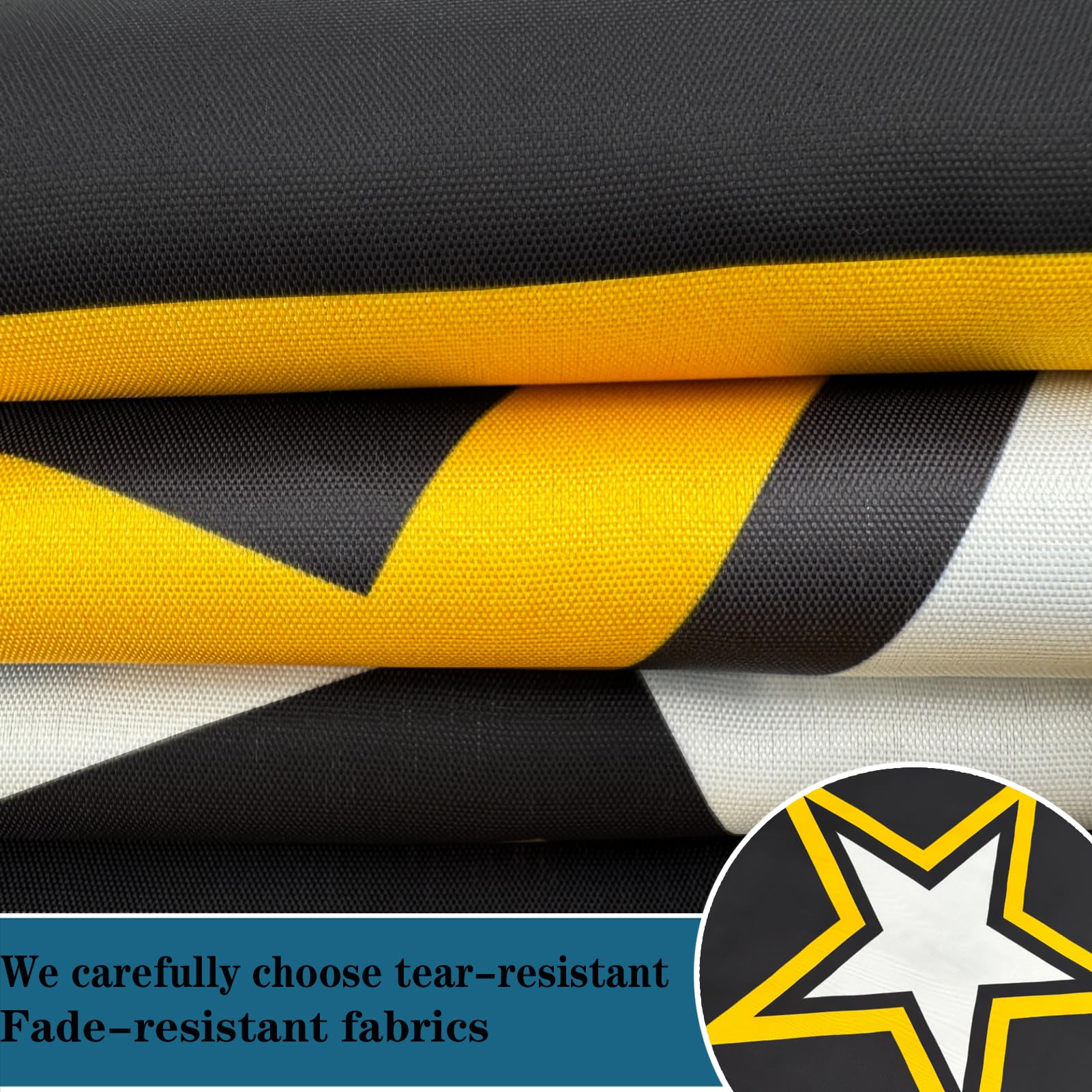 Bleshope US Army flag 3x5 outdoor UV fade resistant material maintains color