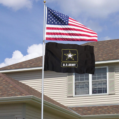 Bleshope US Army flag 3x5 outdoor suitable for wall mounting