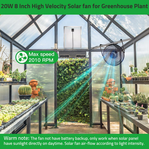 Blessny high-velocity airflow supports shed cooling and air movement.