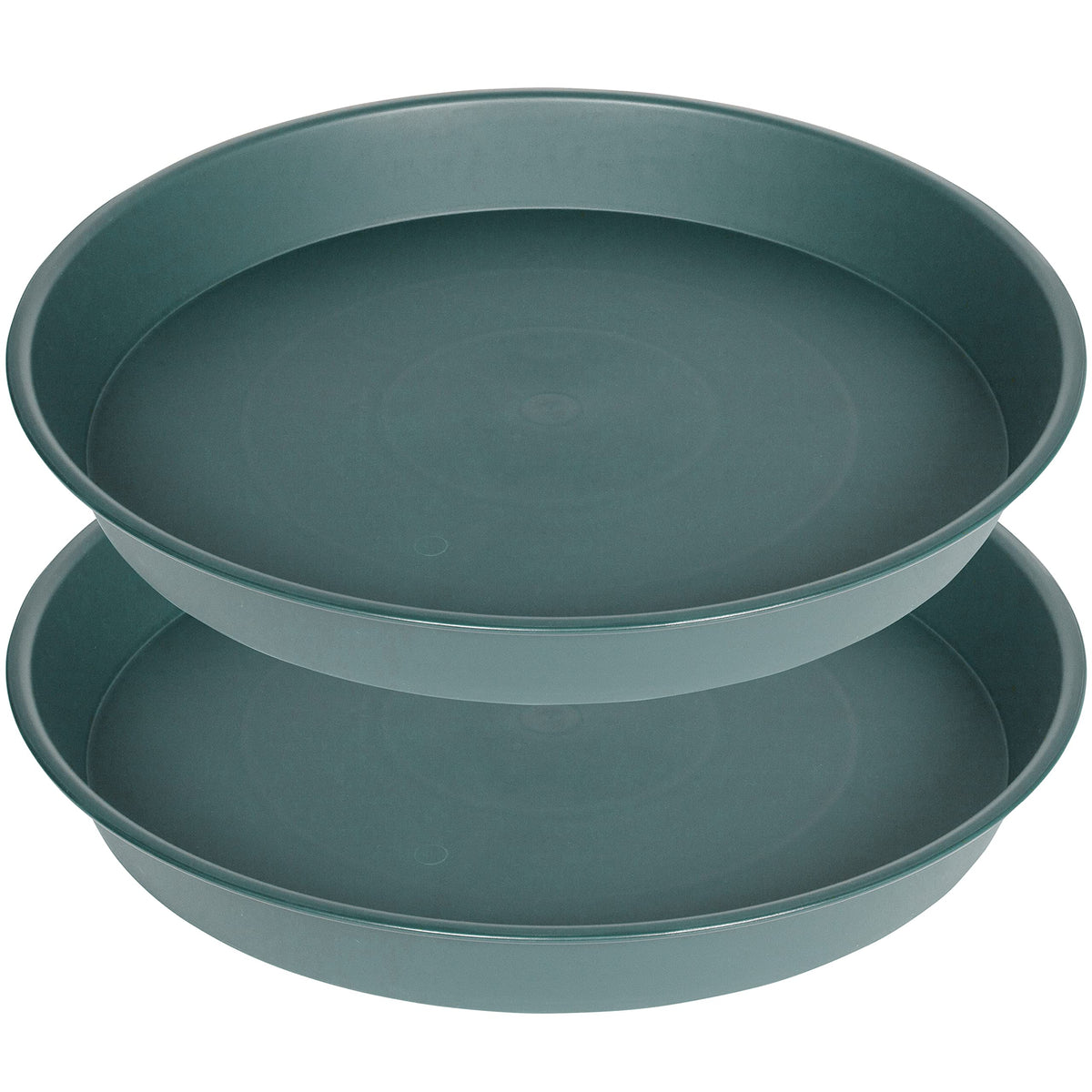 Bleuhome 12-inch bird bath bowl in green, ideal for attracting garden birds