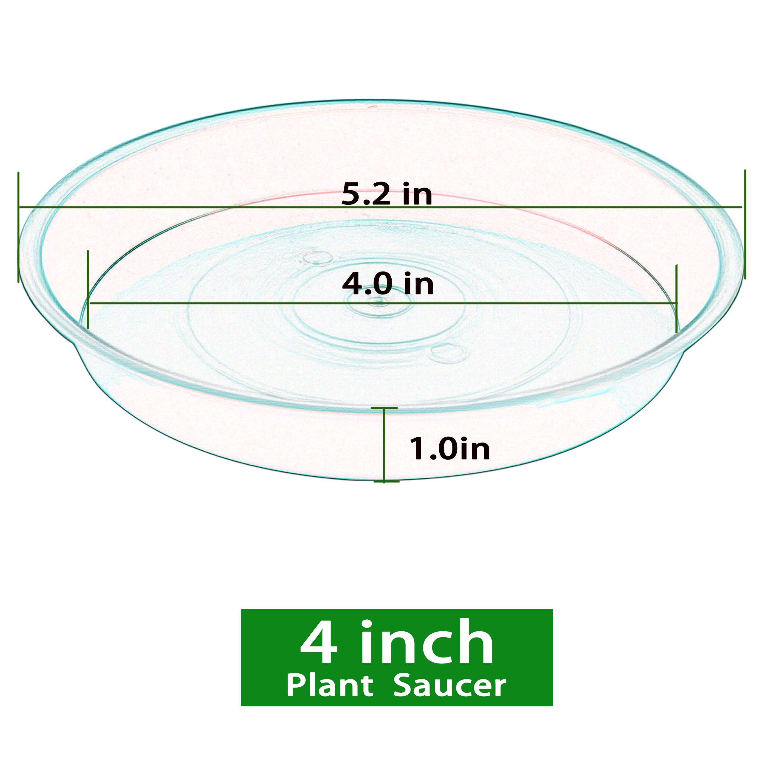 Bleuhome 3.8-inch base ensures a sturdy planter fit.
