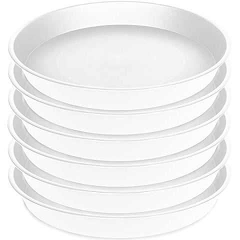 Bleuhome plant saucer 4.5-inch top prevents overflow and protects surfaces.