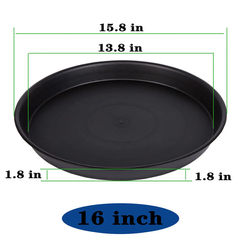 Bleuhome plant saucer 16inch indoor outdoor use protects furniture.