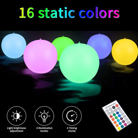 Blibly solar LED inflatable ball light charging in sun for nighttime glow.