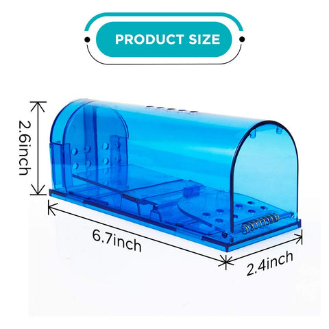 Reusable easy-clean design in blue blends with home decor.