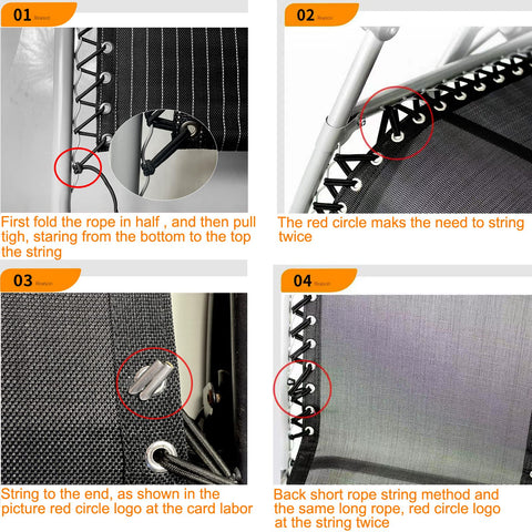 BlingKingdom cords feature durable metal ends for secure rope fixation
