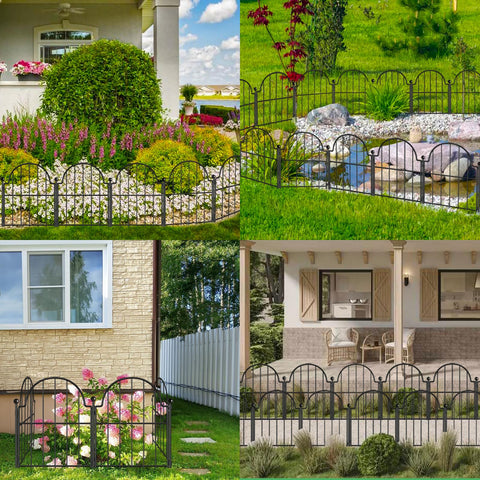 Blingluck Garden Fence serves as an animal barrier for gardens and patios.