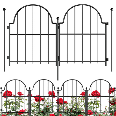 Blingluck Garden Fence arch design showcases durable decorative border for gardens.