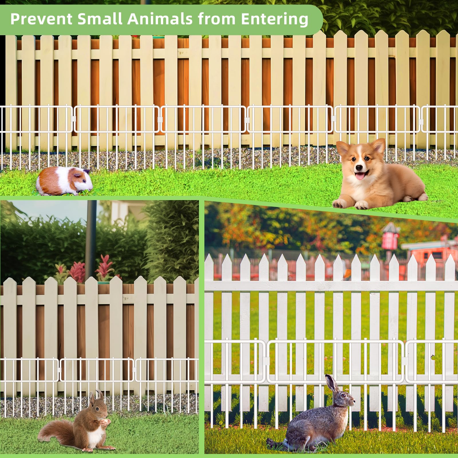 Blingluck Welded metal wire panel with rustproof coating emphasizes durability.