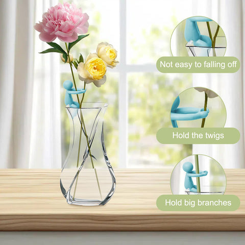 Indoor garden scene showcases BlissfulTime propagation holders in use.